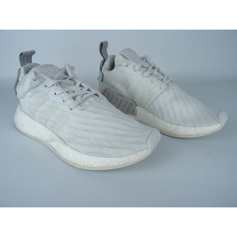 Adidas Shoes Womens Size 7.5‎ White NMD R2 Running Athletic Sneakers BY2245